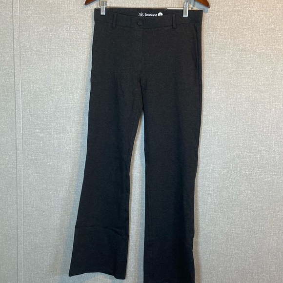 Betabrand Charcoal Classic Boot Cut Yoga Pants - Picture 1 of 6